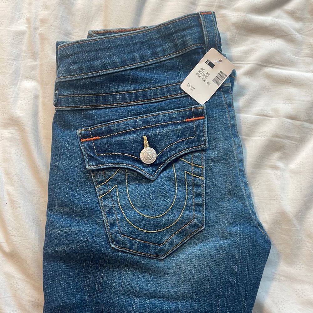 Brand new True Religion “Becky” flare jeans